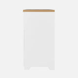 6-Drawer White Particle Board Storage Dresser Cabinet - Sleep Galleria