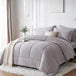 7 - Piece Polyester Bed In A Bag Comforter Set - Driftwood - Sleep Galleria
