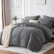 7 - Piece Polyester Bed In A Bag Comforter Set - Driftwood - Sleep Galleria