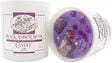 Amber Scented Soy Wax Candle With Healing Crystals - Driftwood - Sleep Galleria