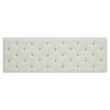 Beige Boucle Storage Ottoman Bench With Foam Cushion - Sleep Galleria