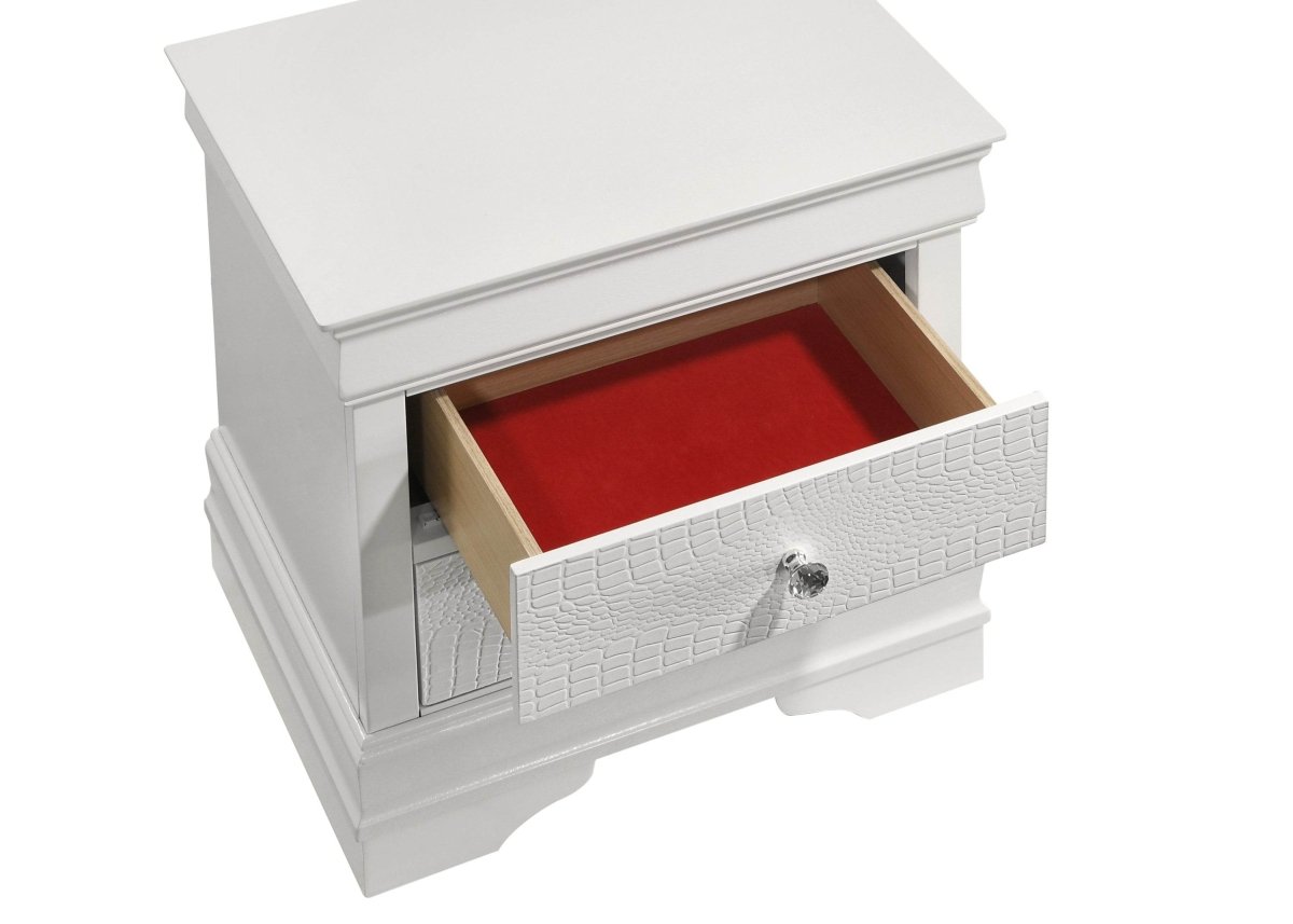 Blaze Modern 4-Piece Bedroom Set With LED Bed Frame - Sleep Galleria