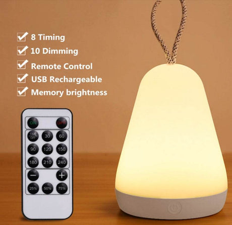 Cartoon Style LED Portable USB Night Light - Driftwood - Sleep Galleria