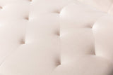 Classic Velvet Upholstered Adjustable Chaise Lounge Chair - Driftwood - Sleep Galleria