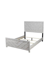 Contemporary Solid Wood 4-Piece Bedroom Set - Sleep Galleria
