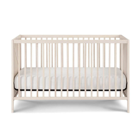 Convertible 3 - in - 1 Wood Baby Crib With Adjustable Heights - Driftwood - Sleep Galleria