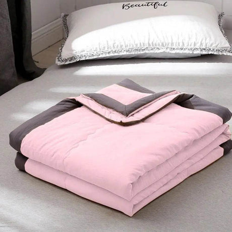 Cooling Breathable Cotton Double-Sided Portable Blanket - Sleep Galleria