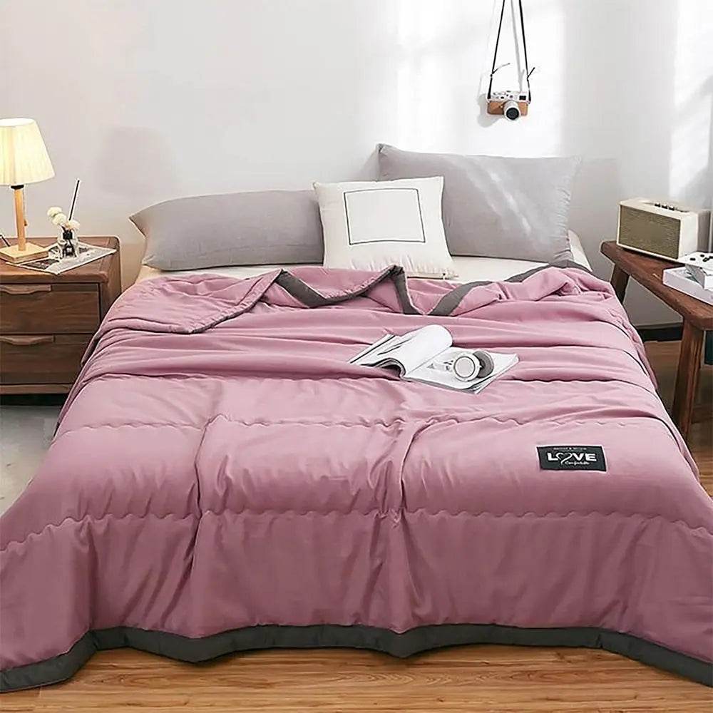 Cooling Breathable Cotton Summer Blanket - Sleep Galleria