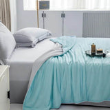 Cooling Lightweight Bamboo Fiber Summer Blanket - Sleep Galleria