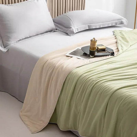 Cooling Lightweight Bamboo Fiber Summer Blanket - Sleep Galleria