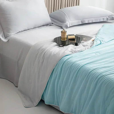 Cooling Lightweight Bamboo Fiber Summer Blanket - Sleep Galleria