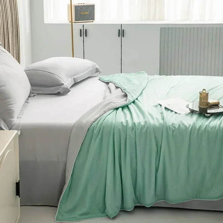 Cooling Lightweight Bamboo Fiber Summer Blanket - Sleep Galleria