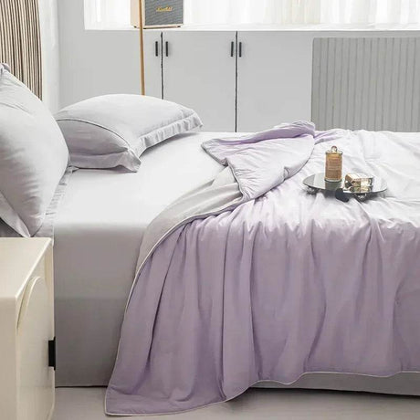 Cooling Lightweight Bamboo Fiber Summer Blanket - Sleep Galleria