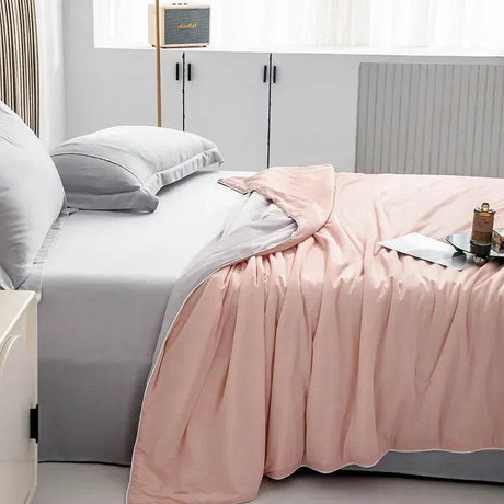 Cooling Lightweight Bamboo Fiber Summer Blanket - Sleep Galleria