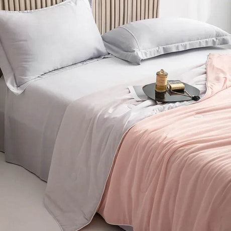 Cooling Lightweight Bamboo Fiber Summer Blanket - Sleep Galleria