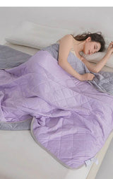 Cooling Summer Bamboo Fiber Lightweight Blanket - Sleep Galleria