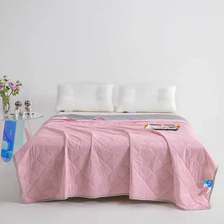 Cooling Summer Bamboo Fiber Lightweight Blanket - Driftwood - Sleep Galleria