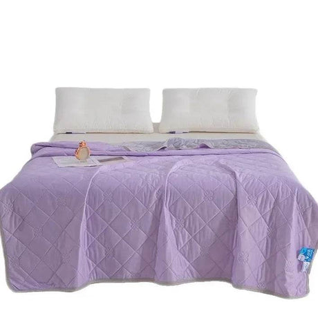 Cooling Summer Bamboo Fiber Lightweight Blanket - Driftwood - Sleep Galleria