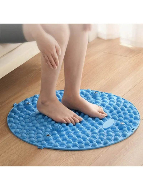 Finger Press Bamboo Foot Massage Board Pad - Driftwood - Sleep Galleria