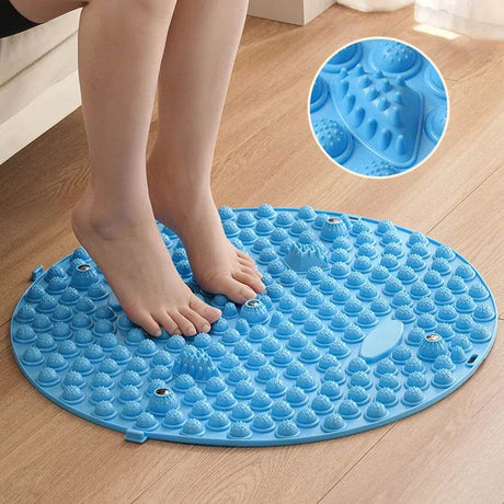 Finger Press Bamboo Foot Massage Board Pad - Driftwood - Sleep Galleria