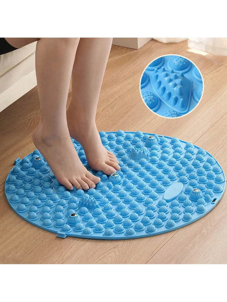 Finger Press Bamboo Foot Massage Board Pad - Driftwood - Sleep Galleria