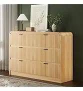 Fluted Modern Nightstand With Charging Station - Sleep Galleria