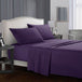 Four - Piece Wrinkle - Resistant Cotton Bed Sheet Set - Driftwood - Sleep Galleria