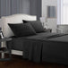Four - Piece Wrinkle - Resistant Cotton Bed Sheet Set - Driftwood - Sleep Galleria