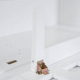 Full Size Murphy Bed With USB Port And Shelves - Driftwood - Sleep Galleria