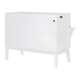 Full Size Murphy Bed With USB Port And Shelves - Driftwood - Sleep Galleria