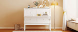 Full Size Murphy Bed With USB Port And Shelves - Driftwood - Sleep Galleria