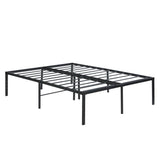 Heavy Duty King Metal Bed Frame With Reinforced Slats - Sleep Galleria