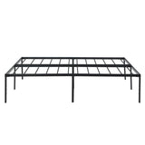 Heavy Duty King Metal Bed Frame With Reinforced Slats - Sleep Galleria