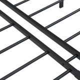 Heavy Duty King Metal Bed Frame With Reinforced Slats - Sleep Galleria