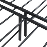 Heavy Duty King Metal Bed Frame With Reinforced Slats - Sleep Galleria