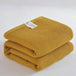 Japanese - Style 100% Cotton Summer Honeycomb Blanket - Driftwood - Sleep Galleria