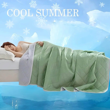 Large Cooling Lightweight Geometric Pattern Polyester Blanket - Sleep Galleria