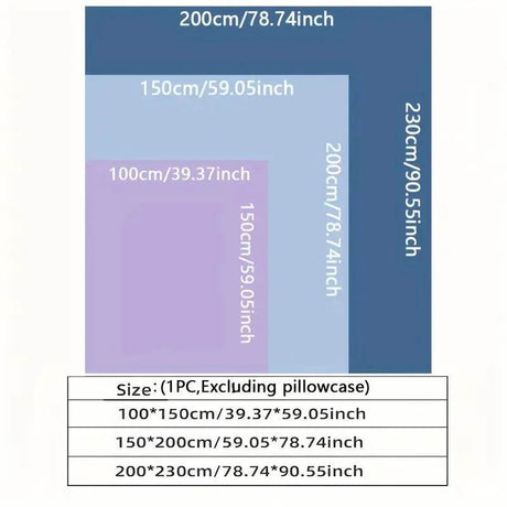 Large Cooling Lightweight Geometric Pattern Polyester Blanket - Sleep Galleria