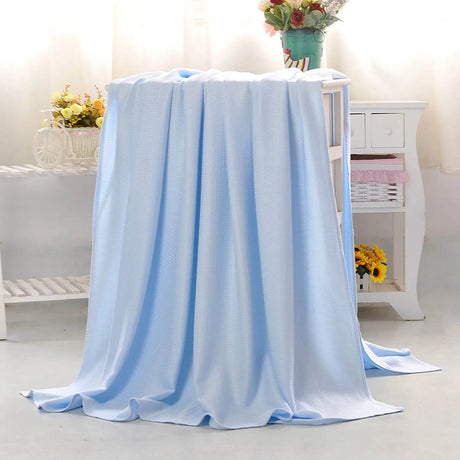 Lightweight Breathable Bamboo Fiber Cooling Blanket - Sleep Galleria