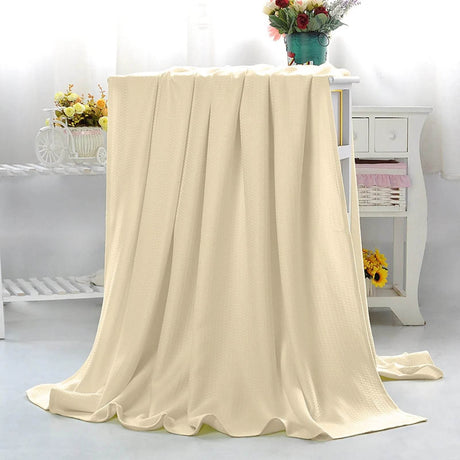 Lightweight Breathable Bamboo Fiber Cooling Blanket - Sleep Galleria