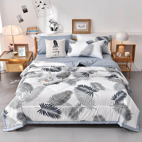 Lightweight Breathable Polyester Cotton Quilt Blanket - Sleep Galleria