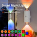 Magnetic Color - Changing Wall Sconce Night Light - Driftwood - Sleep Galleria