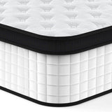 Medium 12-Inch Breathable Memory Foam Pocket Spring Mattress - Sleep Galleria
