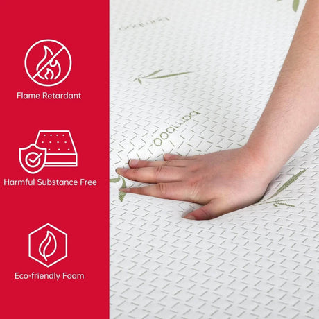 Medium 8-Inch Gel-Infused Cooling Memory Foam Mattress - Sleep Galleria