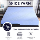 Medium Hybrid Cooling Gel Memory Foam and Coil Mattress - Sleep Galleria