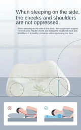 Memory Foam Cervical Neck Protection Pillow - Sleep Galleria