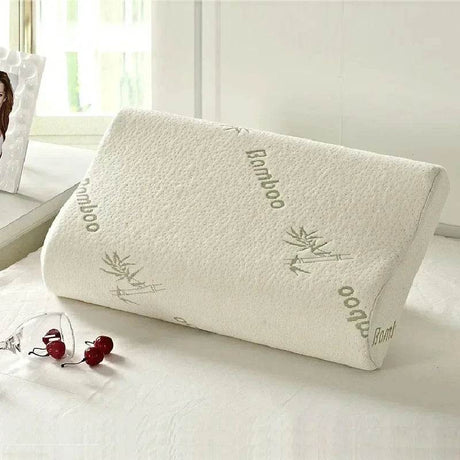 Memory Foam Cervical Neck Protection Pillow - Driftwood - Sleep Galleria