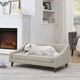 Modern Durable Elevated Foam Dog Sofa Bed - Sleep Galleria