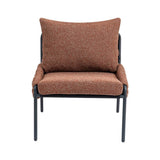 Modern Ergonomic Braided Upholstery Lounge Chair - Sleep Galleria