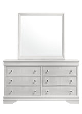 Modern Upholstered Wood 5-Piece Bedroom Furniture Set - Sleep Galleria